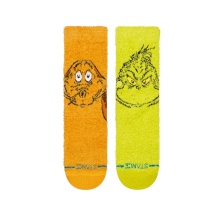 Stance Kids' Day Sock Grinch and Max Kids Crew lime green/orange - 1 Pair