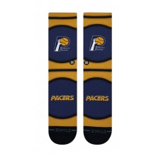 Stance Daily Sock Crew Indiana Pacers Ball blue/yellow - 1 pair