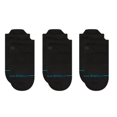 Stance Daily Sock Sneaker Low Tab Icon black - 3 pairs