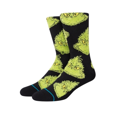 Stance Kids' Day Sock Mean One Kids Crew black/yellow - 1 pair