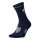 STOX Energy Socks Hiking Compression Merino Ankle Socks (targeted compression) blue/grey men's - 1 pair
