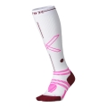 STOX Energy Socks Running Socks Compression (promotes circulation) white/burgundy ladies - 1 pair