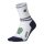 STOX Energy Socks Sports Socks Compression Sports Ankle Socks (targeted compression) white/navy/green men's - 1 pair