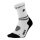 STOX Energy Socks Sports Compression Ankle Socks (targeted compression) white/black men's - 1 pair