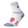 STOX Energy Socks Sports Sock Compression Sports Ankle Socks (targeted compression) white/blue/red ladies - 1 pair
