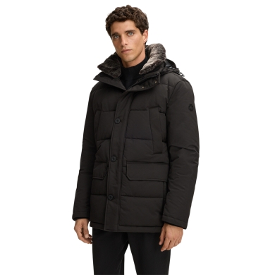 STRELLSON Winter Jacket Plaza 2.0 (Quilted Jacket, wind and waterproof) black men's
