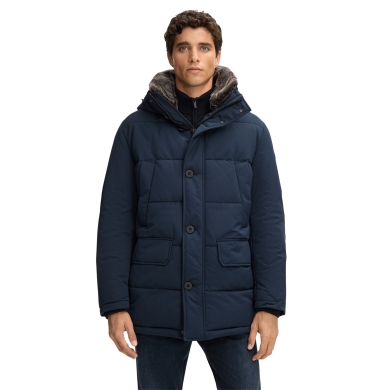 STRELLSON Winter Jacket Plaza 2.0 (Quilted Jacket, Wind and Waterproof) Dark Blue Men's