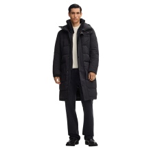 STRELLSON Winter Coat Crasher (Quilted Coat, wind and water repellent) black men's
