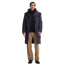 STRELLSON Winter Coat Crasher (Quilted Coat, Wind and Water Resistant) Dark Blue Men's