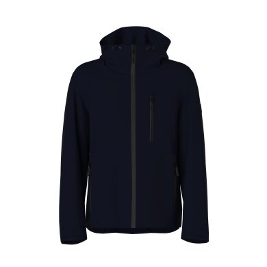 STRELLSON Jacket Flex Cross Hoody 2.0 dark blue men's