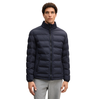 STRELLSON Quilted Jacket Comiso Fused (perfect thermal insulation, stand-up collar) dark blue men's