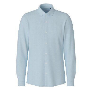 STRELLSON Long Sleeve Shirt Spike (Powerflex Quality) Light Blue Men's