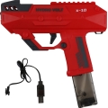 Sunflex Water Spray Gun Typhoon - electronic water spray gun 650ml with battery (approx. 20 min.) - red - 1 piece