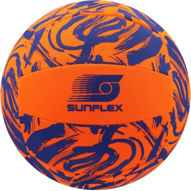 Sunflex Volleyball Beach and Funball Neoprene (Size 5) Funky Scribble orange - 1 ball