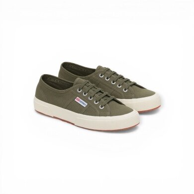 Superga Cotu Classic 2750 F-Ivory Green Sneakers for Women