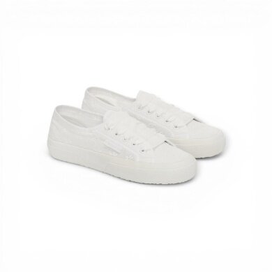 Superga Sneaker Flower Sangallo 2750 white ladies