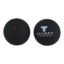 Talbot Torro Squash Ball (1 red dot, medium speed) black - 1 ball