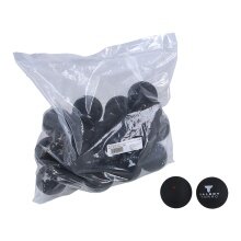 Talbot Torro Squash Ball (1 red dot, medium speed) black - 25 balls in a polybag