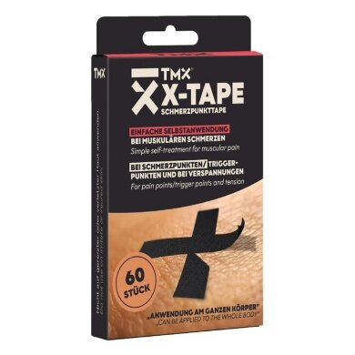 TMX X-Tape Strips - innovative pain point tape for targeted relief of muscular complaints - 240 pieces