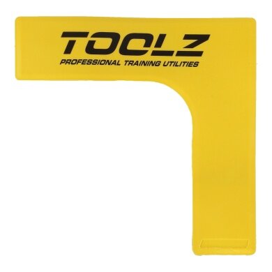 TOOLZ marking corner (4 corners) yellow 4-piece set