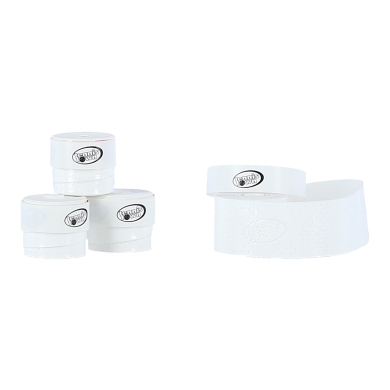 tennistown Overgrip Pro 0.6mm white - 50 pieces in box