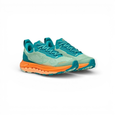 Tecnica Trail Running Shoes Pyrox Hybrid (breathable) 2026 aqua/teal/orange ladies