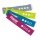Tiguar Mini Fitness Band (yellow/grey/blue/purple) set of 4