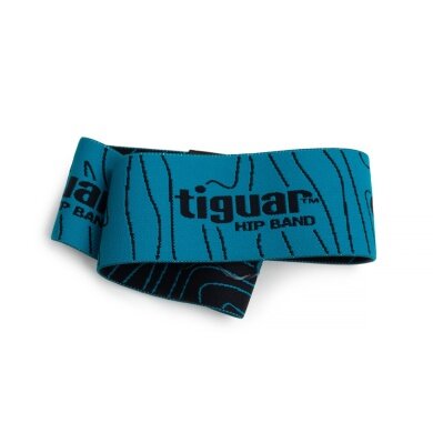 Tiguar resistance band hip band (medium) turquoise/black - 1 piece