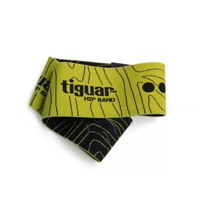 Tiguar resistance band hip band (strong) olive/black - 1 piece