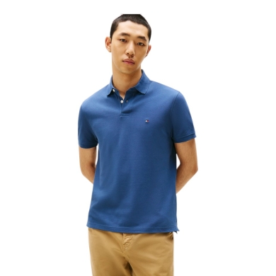 Tommy Hilfiger Leisure Polo 1985 Regular Fit Pique (Cotton) sea blue Men's