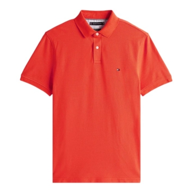 Tommy Hilfiger Leisure Polo 1985 Regular Fit Pique (Cotton) orange-red Men's