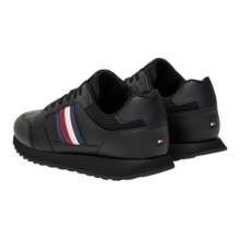 Tommy Hilfiger Sneakers New Runner Eva LTH Stripes - black Men's
