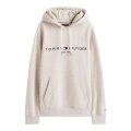 Tommy Hilfiger Flex-Fleece Logo Hoodie (Cotton Blend) beige/pebble Men's