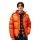 Tommy Jeans Winter Down Jacket Alaska Down Puffer EXT (warm, with hood) orange men's