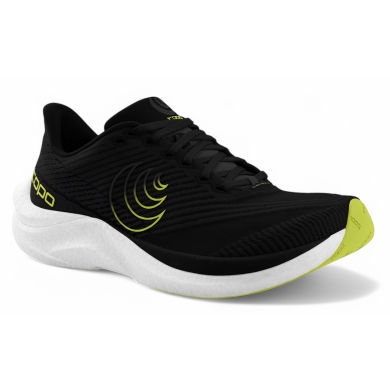 Topo Running Shoes Cyclone 3 (Lightweight, wider toe box) black/lime men's