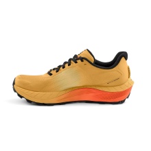 Topo Running Shoes MTN Racer 4 (Mountain, Trail, wider toe box) orange/black men's