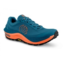 Topo Running Shoes MTN Racer 3 (Mountain, Trail, wider toe box) blue/orange men's