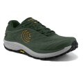 Topo Trail Running Shoes Pursuit 2 (Cushioning, Long Distance, Zero Drop) Dark Green Men's