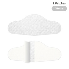 Trainer Armour Heel Hole Preventer Adhesive Patches for the Heel White