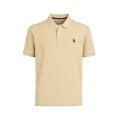 U.S. Polo Assn. Casual Polo US16147 (Cotton) beige Men's