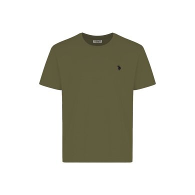 U.S. Polo Assn. Casual T-shirt US16821 (Cotton) olive green Men's