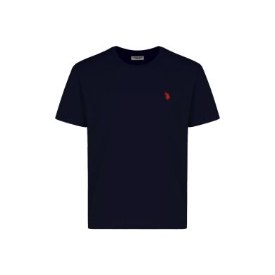 U.S. Polo Assn. Casual T-shirt US16821 (Cotton) navy blue men's