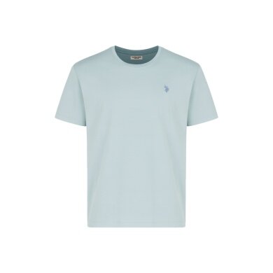 U.S. Polo Assn. Casual T-shirt US16821 (Cotton) light blue Men's