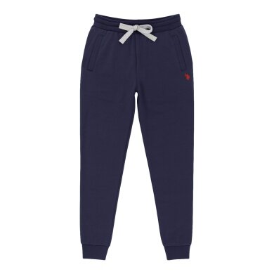 U.S. Polo Assn. Jogging Trousers Sweatpants (Cotton Blend) Long Navy Blue Men's