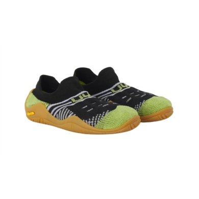 UYN Barefoot Shoes Beemotion black/lime children