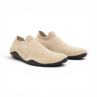 UYN Barefoot Shoes Dunia Mid (seamless, lightweight) beige/black