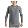 UYN Functional Long Sleeve Shirt Evolutyon Biotech Melange (ideal thermoregulation, breathable) grey men's