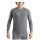 UYN Functional Long Sleeve Shirt Evolutyon Biotech Melange (ideal thermoregulation, breathable) grey men's