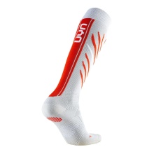 UYN Ski Sock Natyon 2.0 Switzerland white/red Men's - 1 Pair