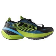 UYN Trail Running Shoes Hyguard Light (Quick Lacing System) black/green men's